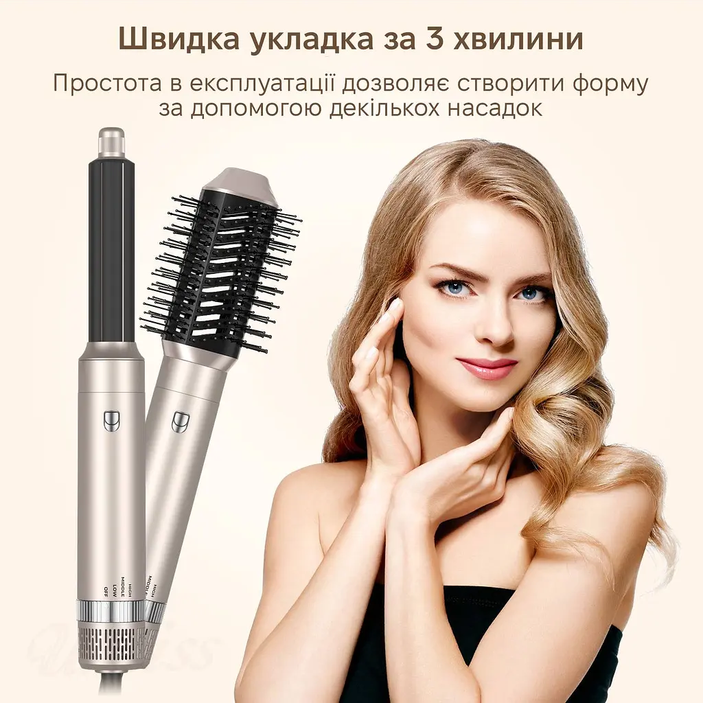 Стайлер для волосся Inspire WT-632-5IN1 Gold - фото 4