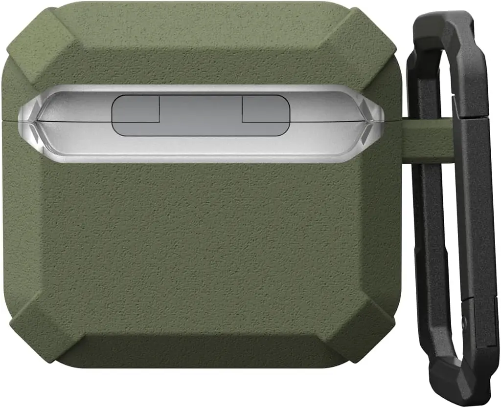 Чехол UAG для AirPods (Gen 4, 2024), Plasma, Olive Drab teh0019327 - фото 7