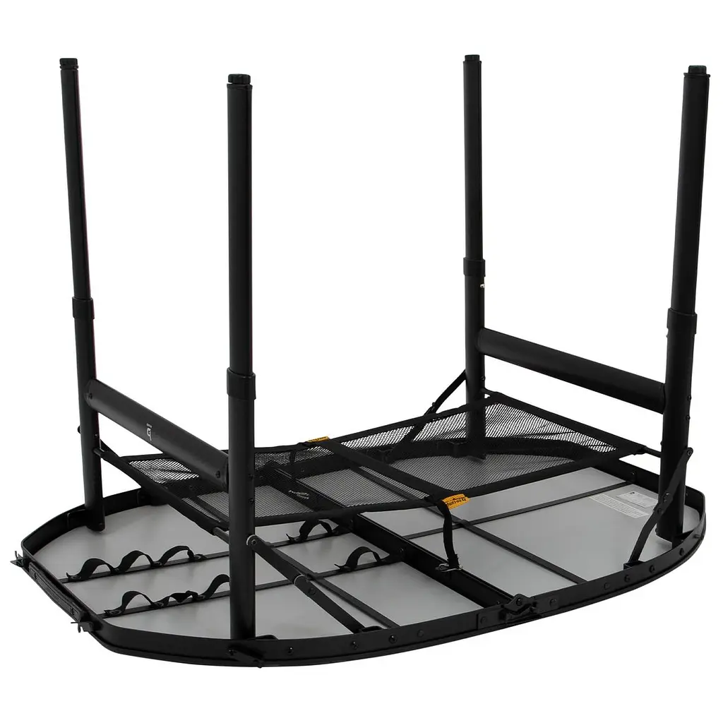 Складной стол Bo-Camp Northgate 100x70 cm Black/Grey (1404189) - фото 7