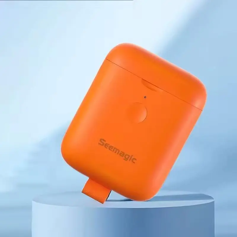 Електрична машинка для стрижки нігтів Seemagic Electric Nail Clipper Mini SMPH-ZJD04C Orange [162754] - фото 3