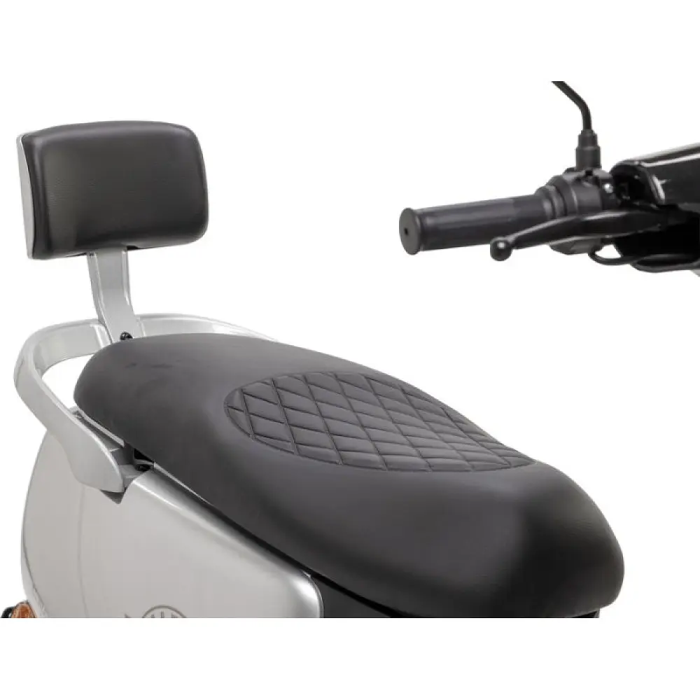 Электроскутер Двухместный Crosser CR14 (1000W, 72V/24Ah) Серый  - фото 5