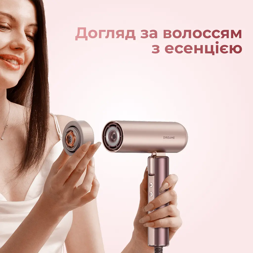 Фен-стайлер Dreame Pocket Aura Pink (AZP20A-PK) - фото 13