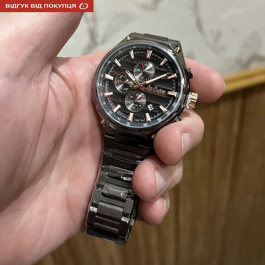 Годинник Lee Cooper Ice Black - фото 9