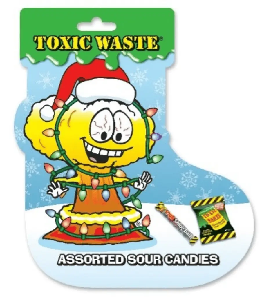 Кислі цукерки Toxic Waste Christmas Stocking 70г