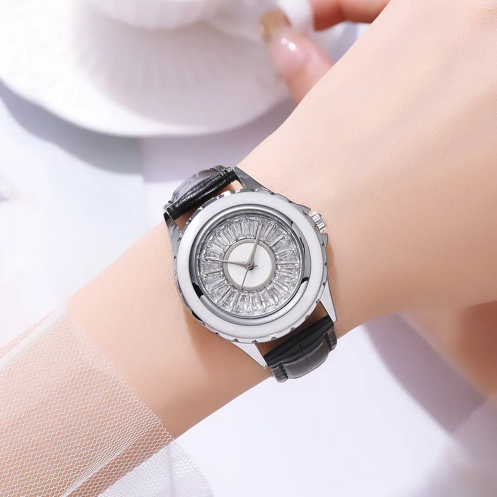 Жіночий наручний годинник 2172SIBK Silver-Black Skmei acs0030198 - фото 3
