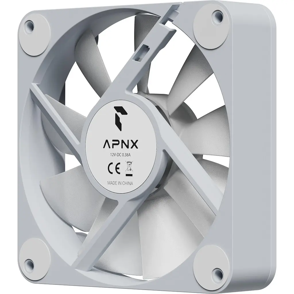 Комплект вентиляторів APNX FP1-R 120 ARGB White - 3 Pack (APF3-PF11267.21) - фото 4