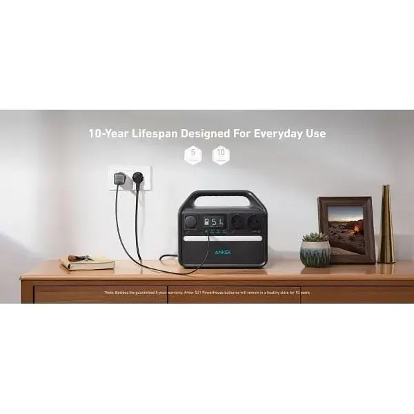 Зарядна станція Anker 535 PowerHouse 512 Вт/год - фото 2