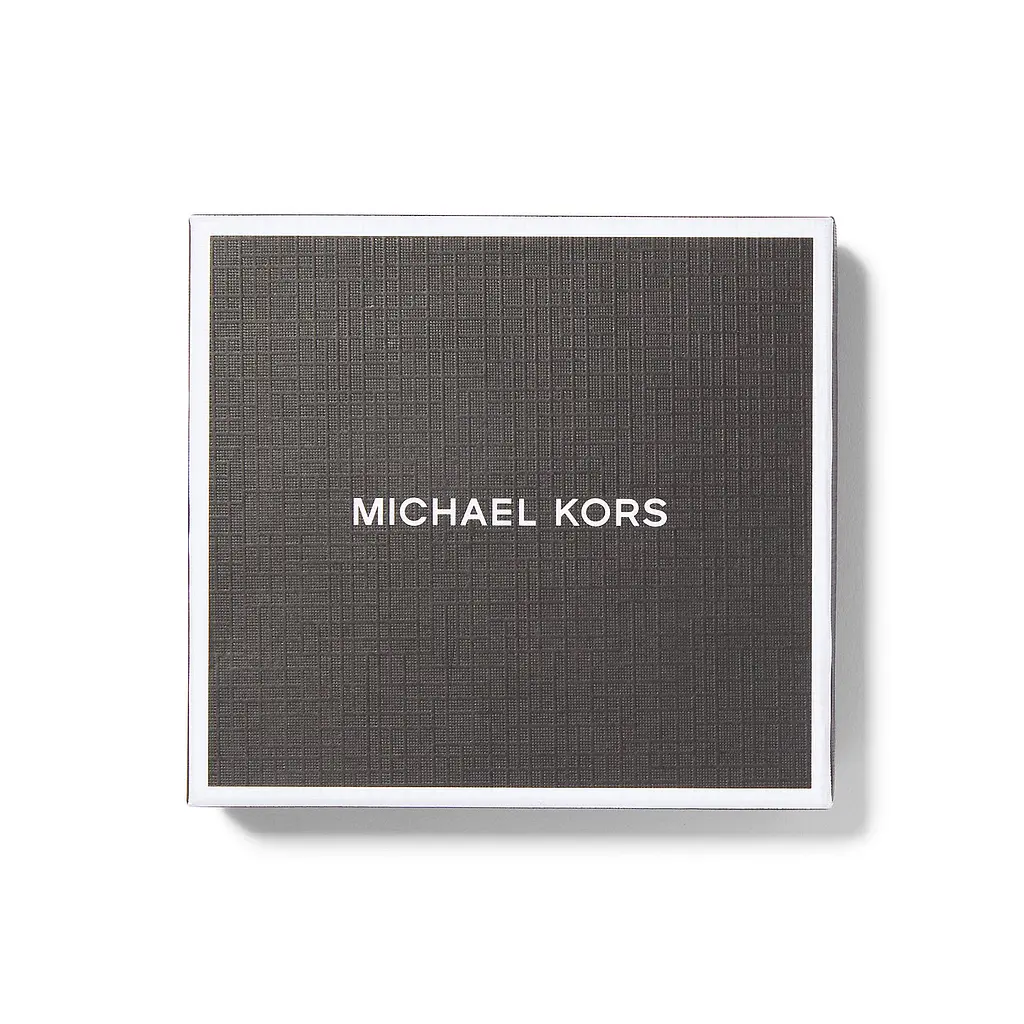 Чоловічий ремінь та картхолдер MICHAEL KORS [BROWN] (подарунковий набір) - фото 4