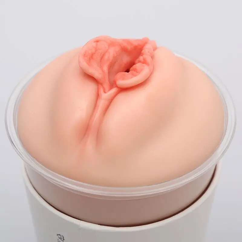 Мастурбатор-вагіна Naked Factory Cup Sleeve V-4, наскрізний - фото 4