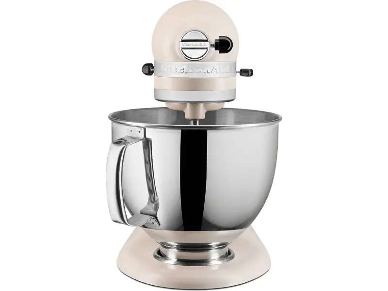 Кухонна машина KitchenAid Artisan 5KSM125EMH з відкидним блоком 4.8 л молочна - фото 7