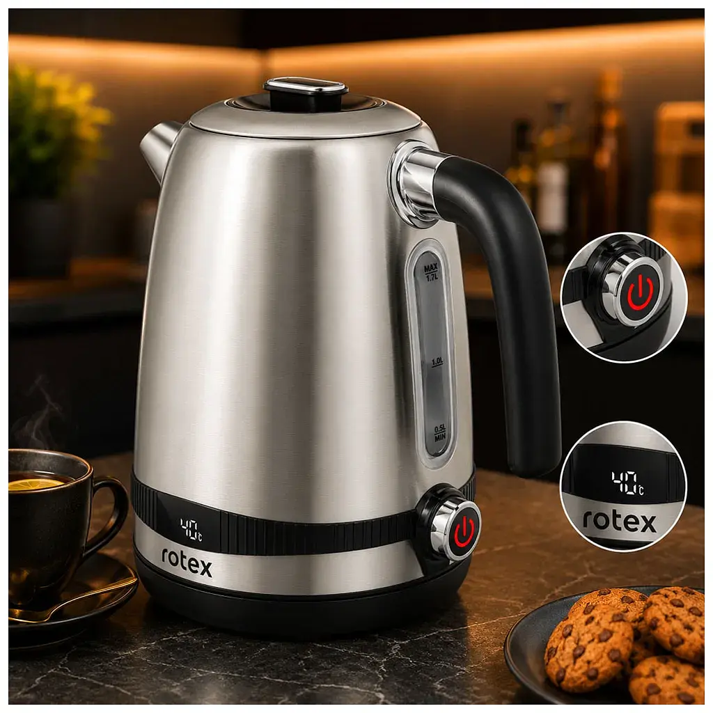 Електрочайник Rotex RKT79-S Smart - фото 6