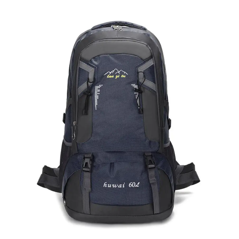 Рюкзак спортивний туристичний для ноутбука 17.4 Voltronic Huwai 60L 65x32x24cm Blue