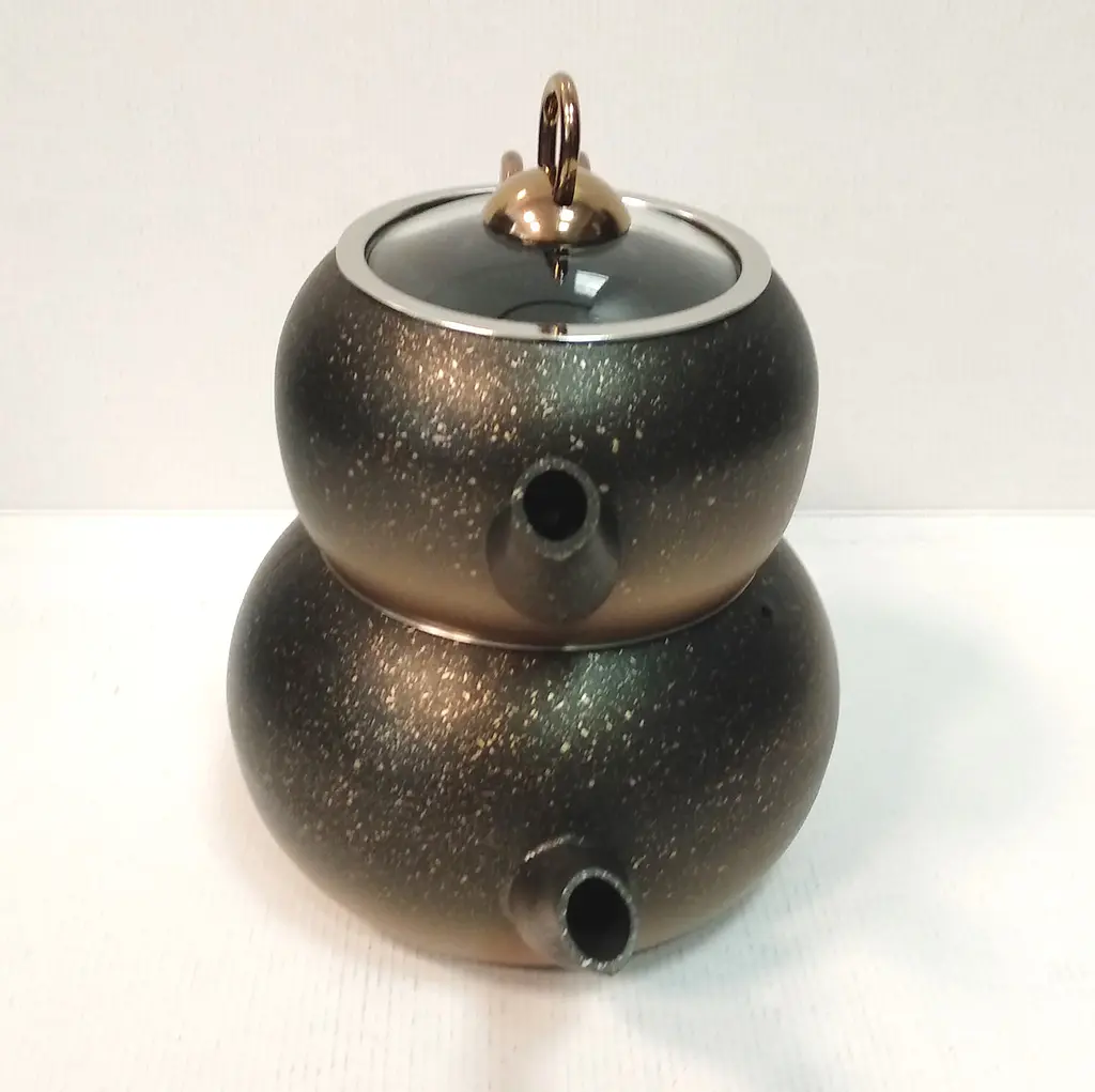 Двоярусний чайник O.M.S. Collection 8210-M Bronze (1/2 л) - фото 4
