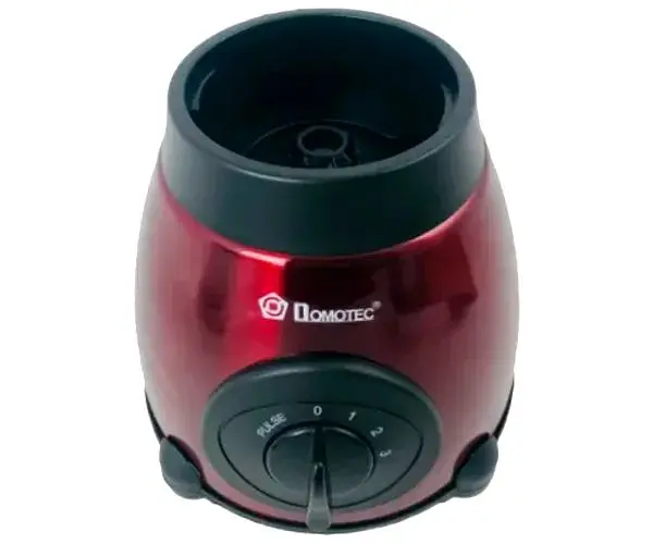 Блендер Domotec MS-6611 подрібнювач стаціонарний чаша 1.5 л + кавомолка 1000 W червоний (MS-6611_831) - фото 2