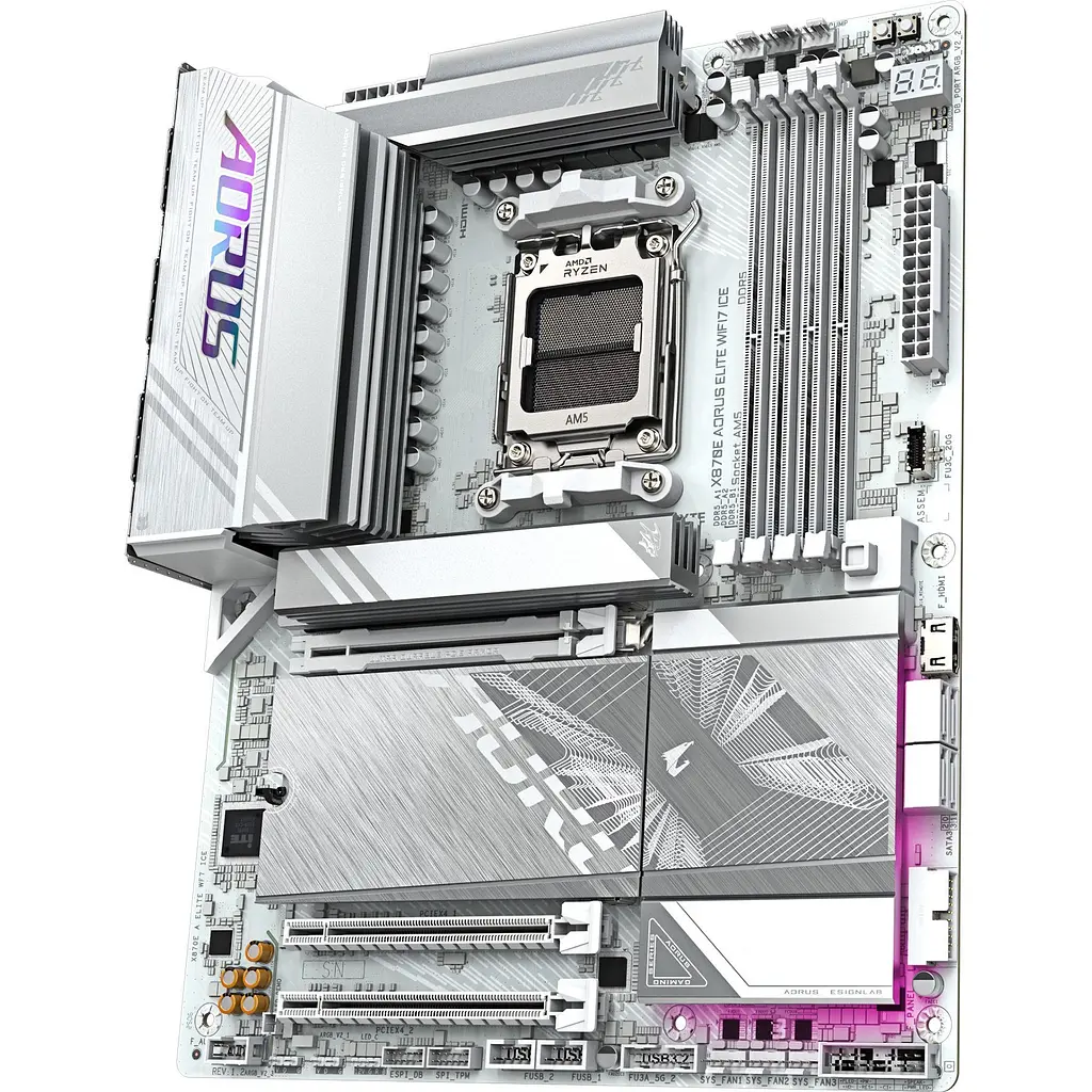 Материнська плата AORUS X870E Elite WIFI7 Ice [146959] - фото 4