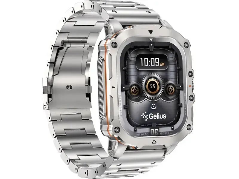 Смарт-годинник Gelius Pro GP-SW016 (Tactical Heavy) Silver Titan - фото 11