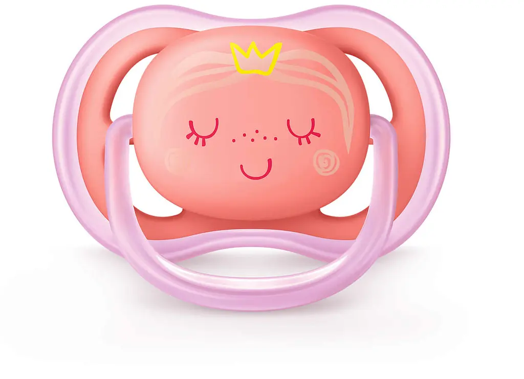 Пустушка Philips Avent Ultra Air з декором, 6-18 міс, 2 шт. (SCF343/22) - фото 3