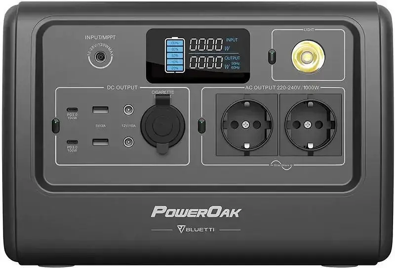 Портативная зарядная станция Bluetti EB70 1000W 716WH - фото 5