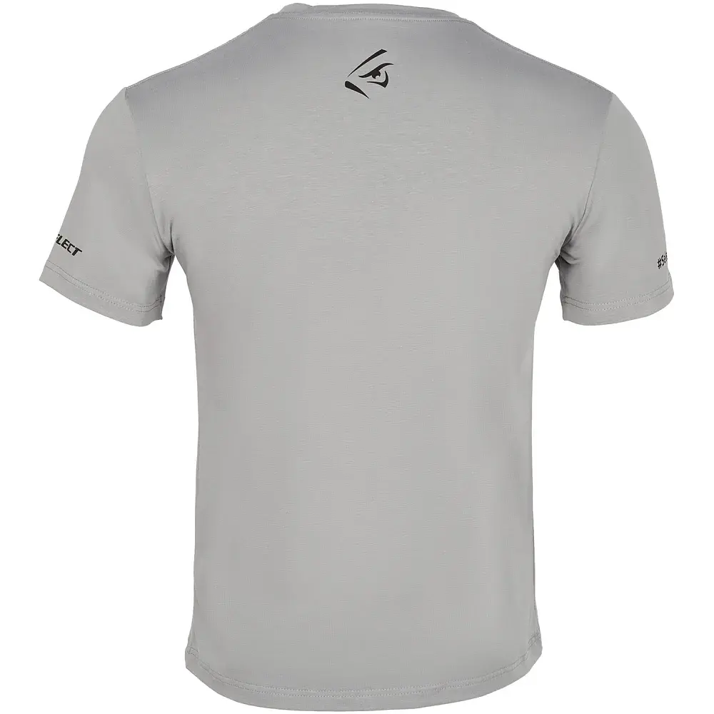 Футболка Select Fish Logo 3XL Gray/Pink - фото 2