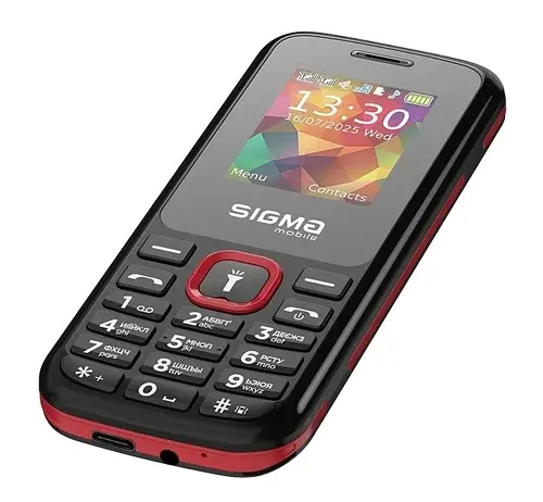 Мобильный телефон mobile X-style 171 Mini, Black-Red Sigma teh0024006 - фото 5