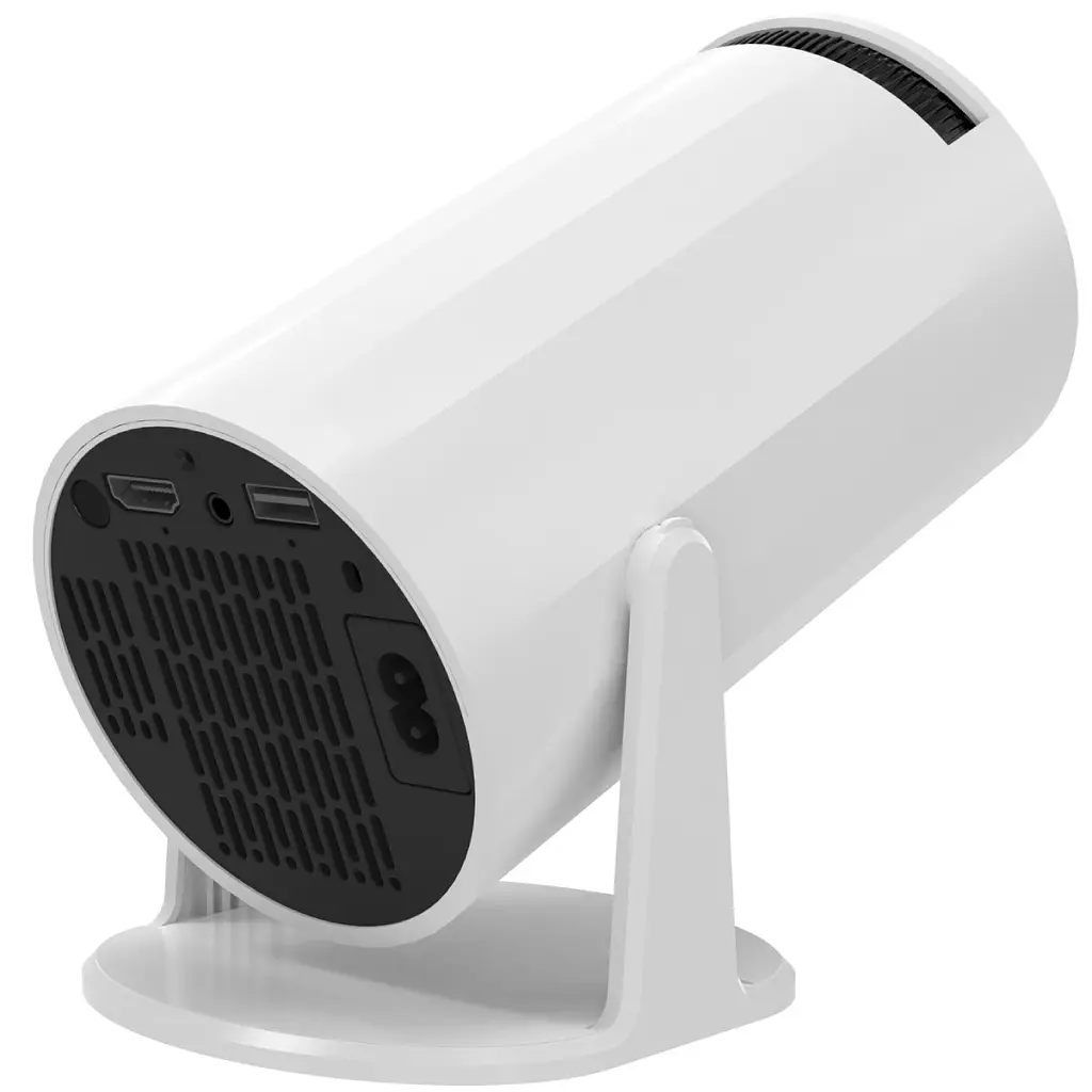 Проектор H96 MAX X8 LED LCD HD 150AL 16:9 H713 1G/8G Android 11.0 HDMI WiFi BT білий - фото 4