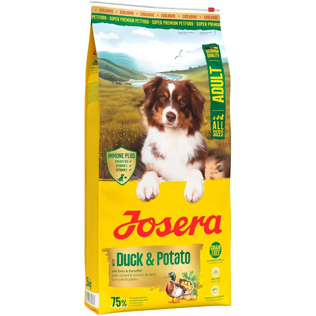 Сухой корм для собак Josera Adult Duck & Potato беззерновой 12.5 кг - фото 3