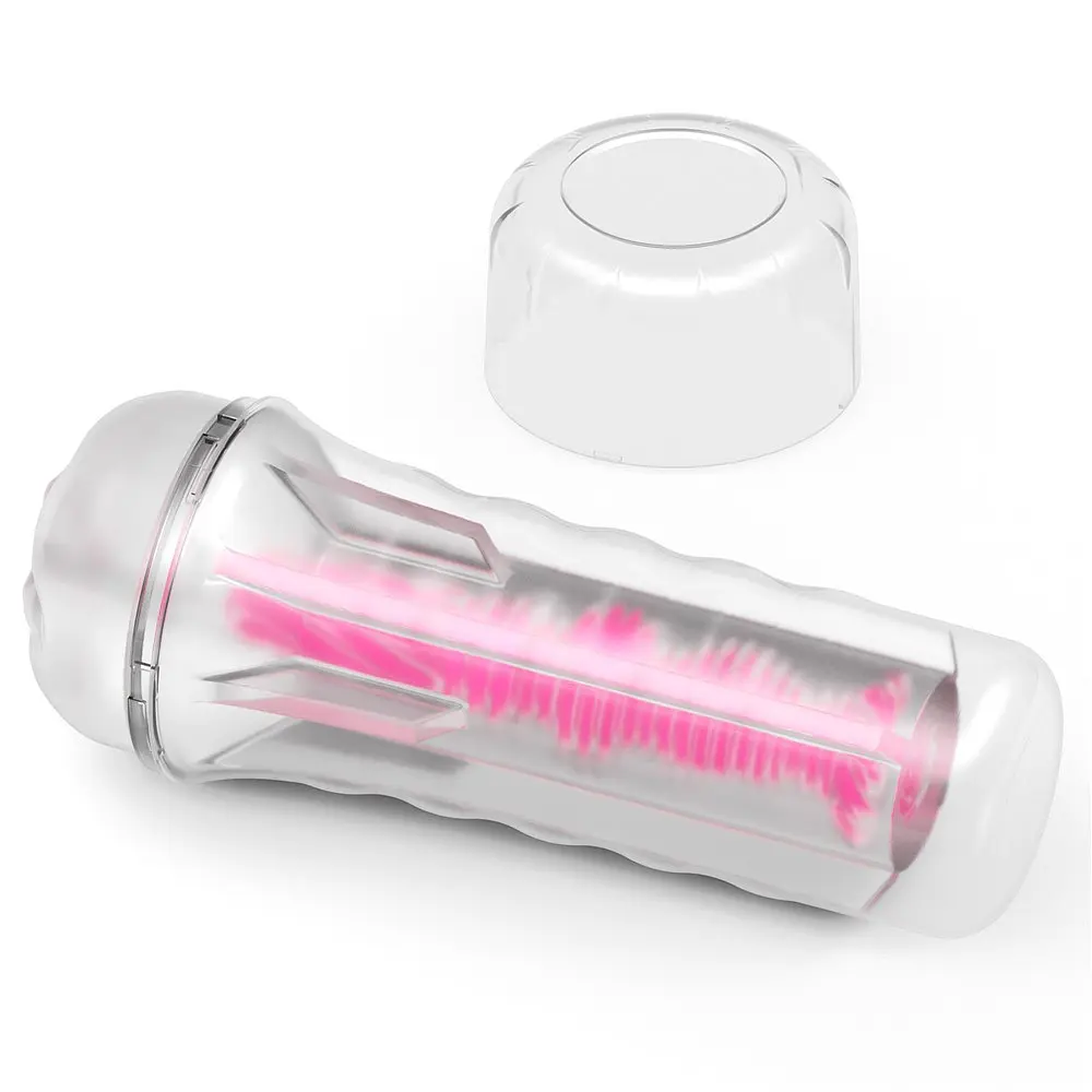 Мастурбатор Lovetoy Lumino Play Masturbator 8.5" розовый - фото 3