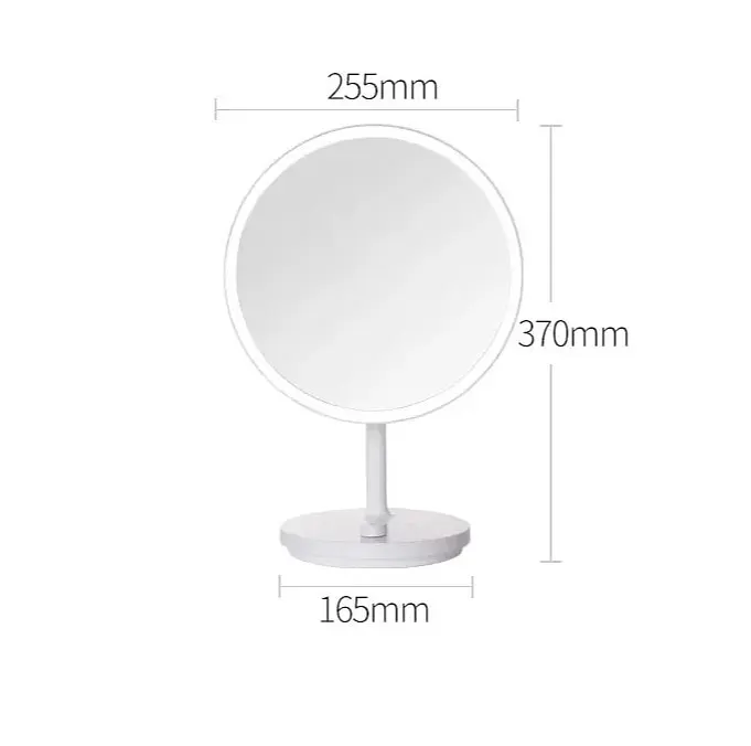 Дзеркало для макіяжу з LED-підсвіткою Jordan-Judy 10" NV535 рожеве - фото 3