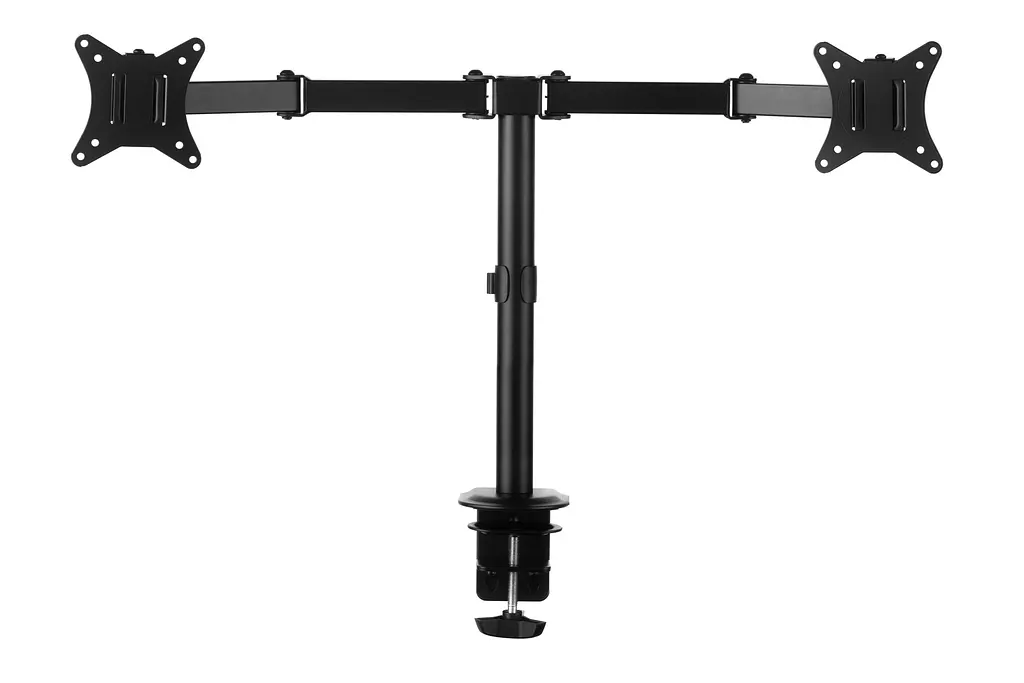 Кріплення двох моніторів настільне 17| -32|, 2×9 кг 2E Reykife Black - фото 3