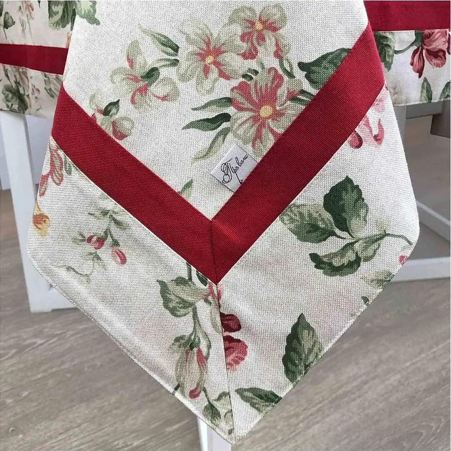 Скатертина з кантом Прованс Глорія Троянда 136х136 см (14644) - фото 4