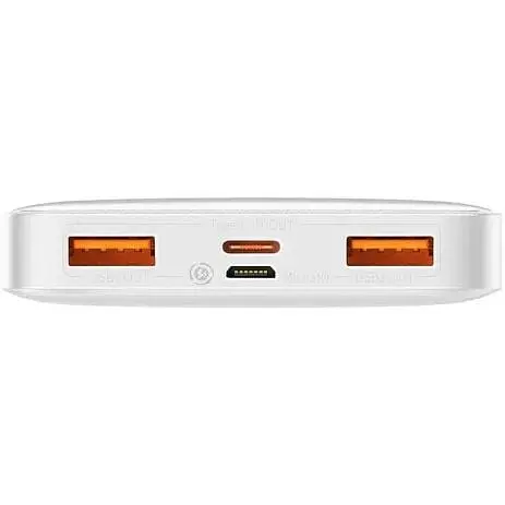 УМБ Baseus Bipow Digital Display Power Bank 10000mAh 20W (PPDML-L02) біла - фото 3