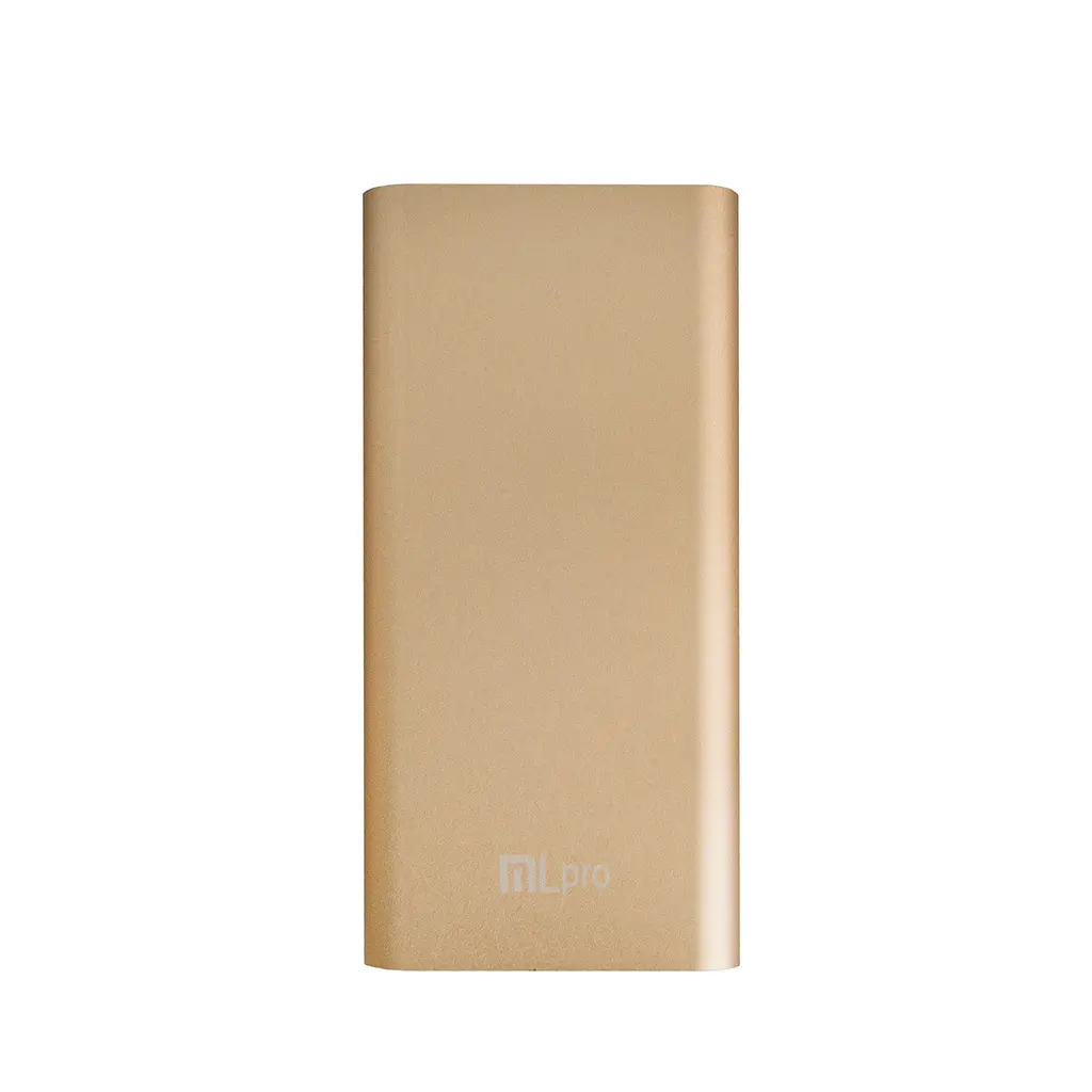 Повербанк зовнішній акумулятор золотистий 20800 mAh Powerbank MLpro 2642 зарядка переносна - фото 4