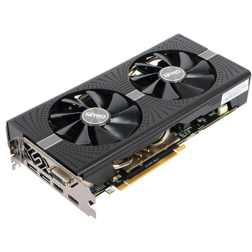 Видеокарта Sapphire Radeon RX 470 4Gb Nitro+ OC (11256-01) Б/У - фото 2