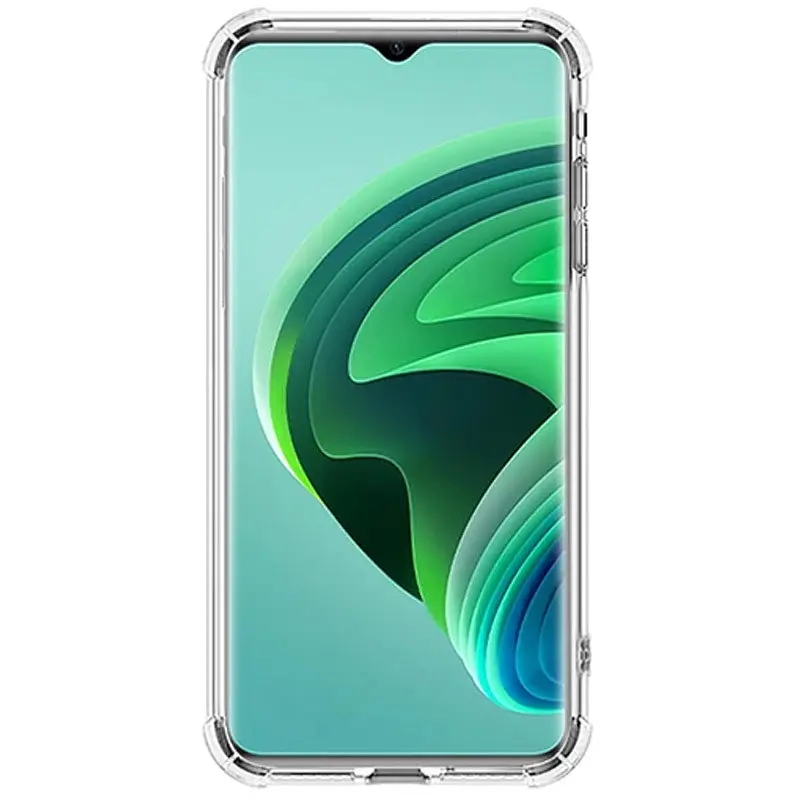 TPU чохол GETMAN Ease logo посилені кути Full Camera для Xiaomi Redmi Note 11E Безбарвний (прозорий) - фото 2