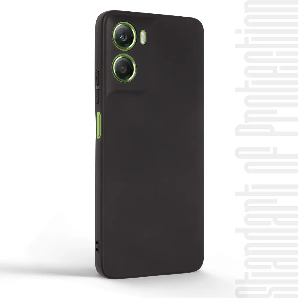 Чехол-накладка для смартфона Motorola G06 4G/G06 Power 4G противоударный, силиконовый, термополиуретановый (ТПУ), с защитой камеры и корпуса, черный, защита всего корпуса, ArmorStandart (ARM89062) - фото 2
