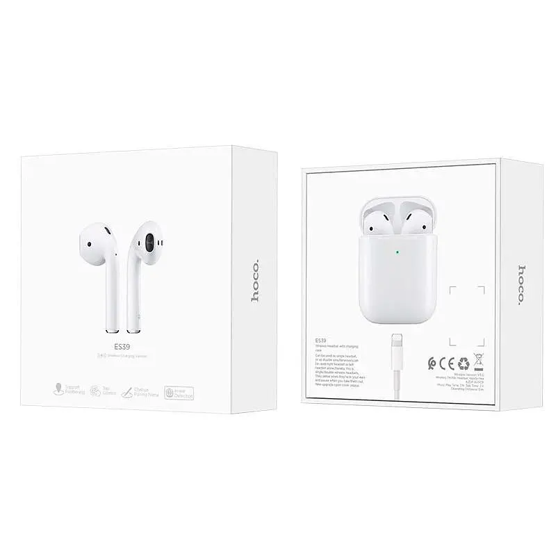 Стереогарнітура Bluetooth Hoco ES39 White - фото 4