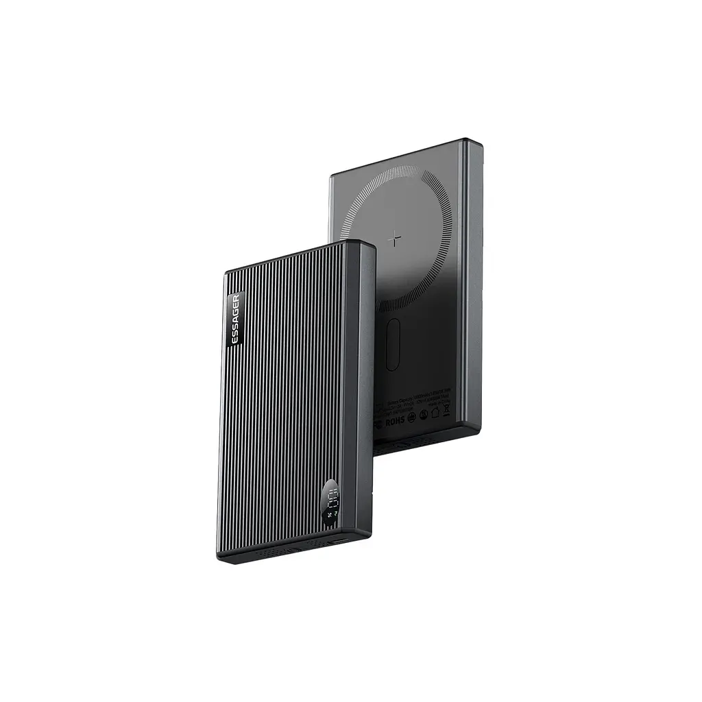 Батарея універсальна Essager 10000mAh Shining magnetic 20W PD QC/3.0 (EDY1W-SY0G-Z) - фото 3