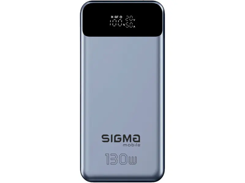 Зовнішній акумулятор (Power Bank) Sigma mobile X-power 30000mAh Silver (SI30A7QLX)
