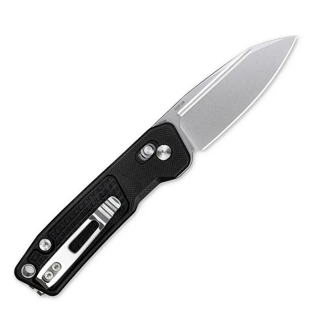 Ніж складаний кишеньковий SRM Scout 69 мм 14C28N G10 чорний - фото 4
