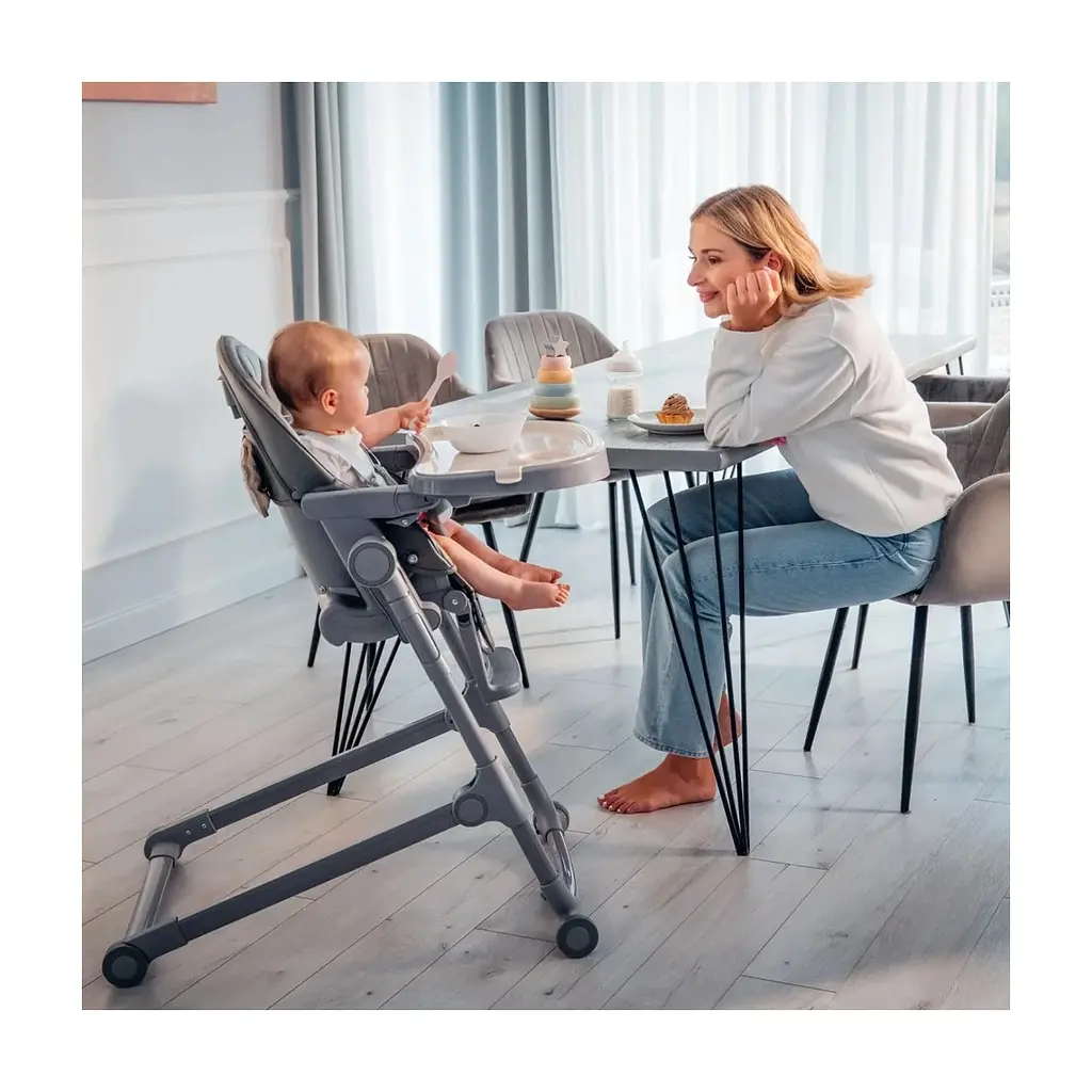 Стілець для годування Lionelo шезлонг Cora Plus Green Olive (LO-CORA PLUS GREEN OLIVE) - фото 2