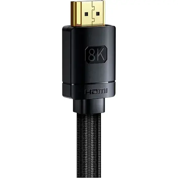 Кабель Baseus High Definition Series HDMI 8K to HDMI 8K 2.1 Version 10m WKGQ040301 Black - фото 2