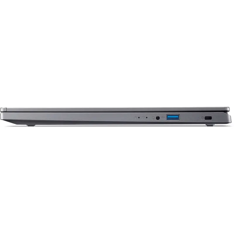 Ноутбук Acer 15.6'' Aspire 15 A15-51M, FHD IPS, процесором Intel Core i9-13900H (24M Cache, up to 5.40 GHz), 32GB LPDDR5, 1TB SSD, Intel Iris Xe, No OS, Steel сірий - фото 10