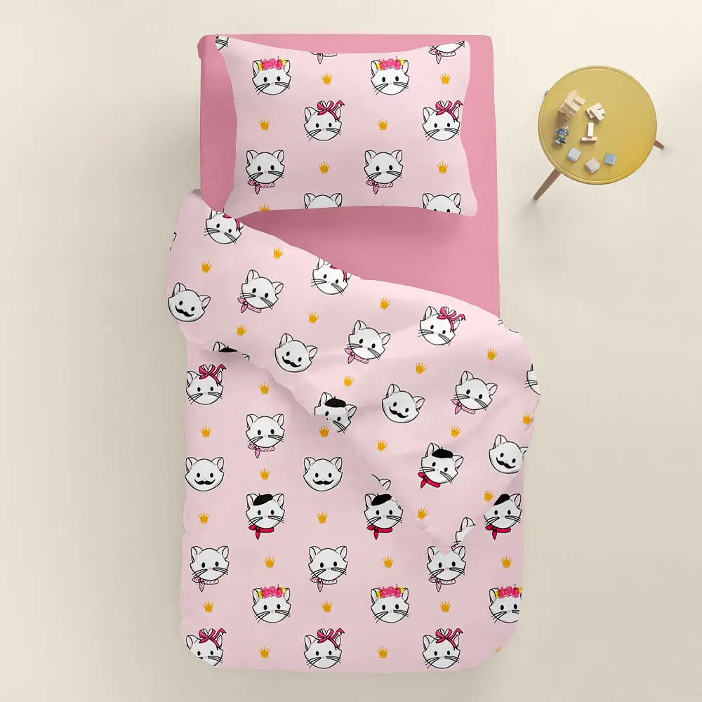 Дитяча постільна білизна в ліжечко PINK PARIS CATS CS5 COSAS (4822052505977) - фото 2
