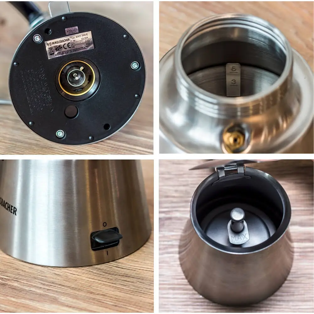 Кофеварка эспрессо Rommelsbacher EKO 366/E - фото 6