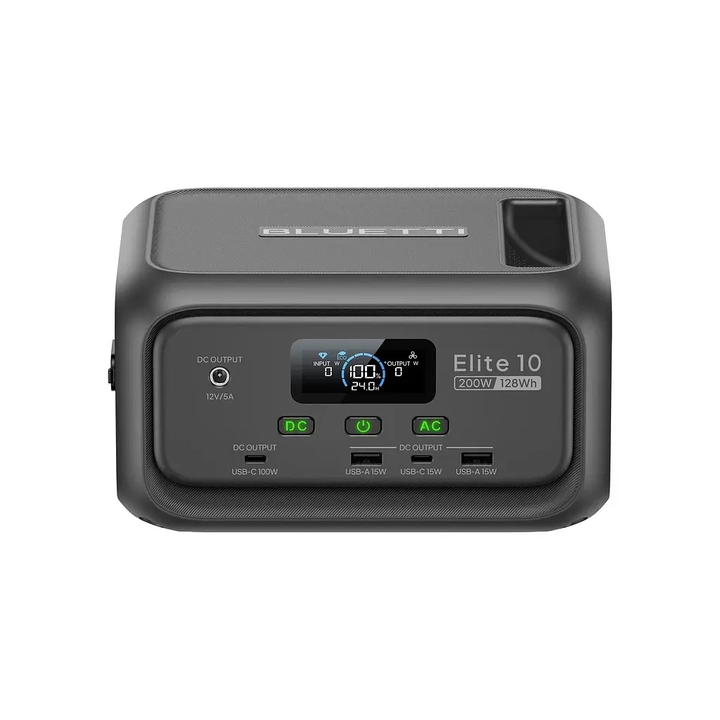 Зарядная станция Bluetti Elite 10, 128Wh 35555mAh 200W - фото 2