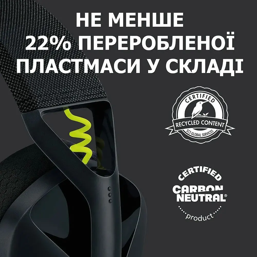 Навушники Logitech G435 LIGHTSPEED Black (981-001050) - фото 7