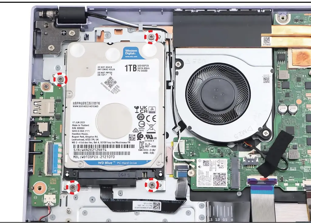 Шлейф підключення жорсткого диска і SSD / перехідник SATA для ноутбука Acer Aspire A315-59, A315-59G, Extensa 15 EX215-55, EX215-55G (NBX00030F00) Оригінал від Acer - фото 4