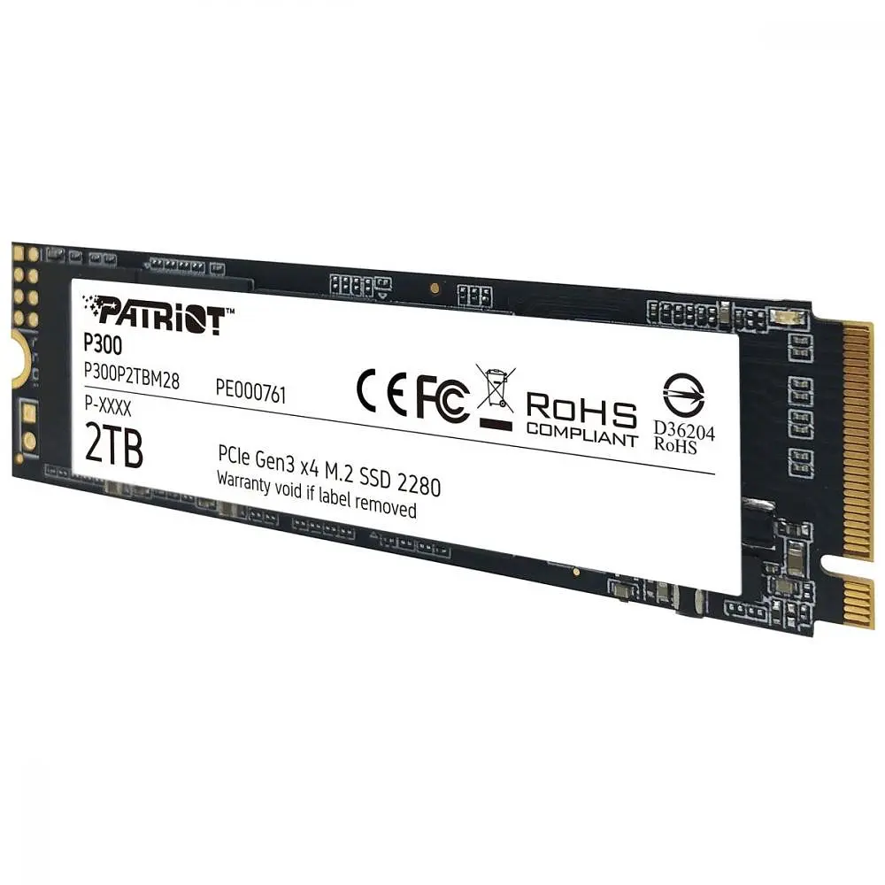 SSD-накопитель Patriot P300 2 ТБ (P300P2TBM28) - фото 2