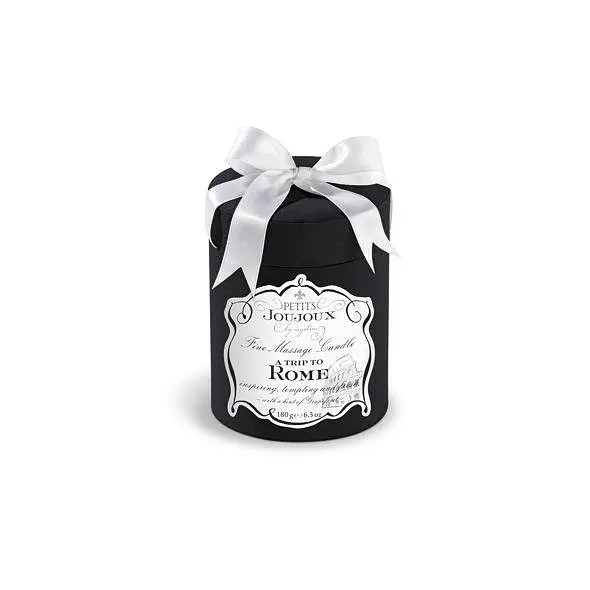 Массажная свечa Petits Joujoux Rome Grapefruit and Bergamott роскошная упаковка 190 г - фото 2