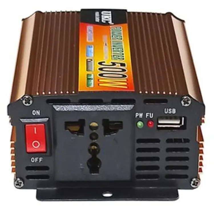 Преобразователь 12В-220В UKC XPRO Power-One Plus 500Вт (41425-_783) - фото 4